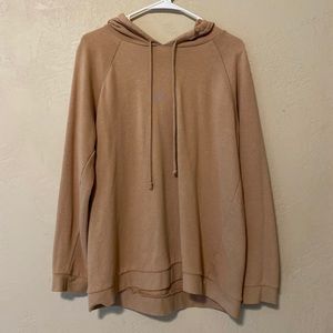 Tan Hoodie Sweatshirt